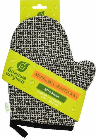 Мочалка варежка, 